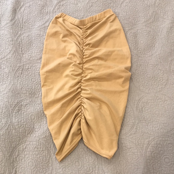 Ruched midi skirt - Picture 5 of 5